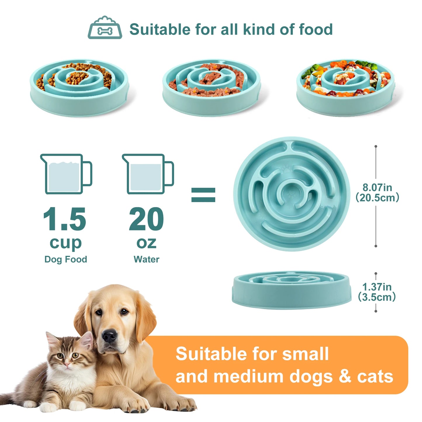Slow-Down Feeder Bowl
