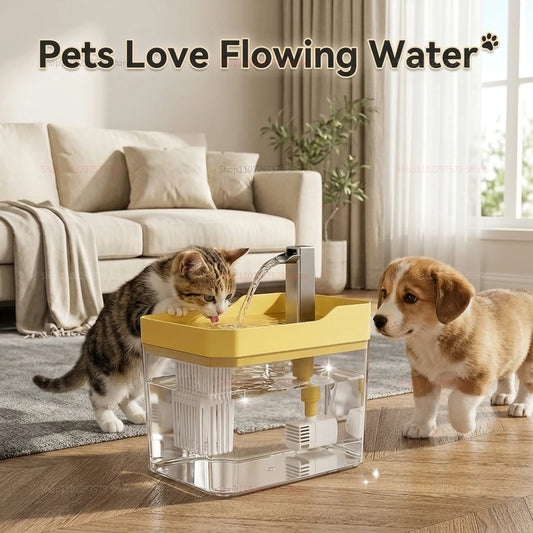 Whisper-Quiet Cat Water Fountain (1.5L)
