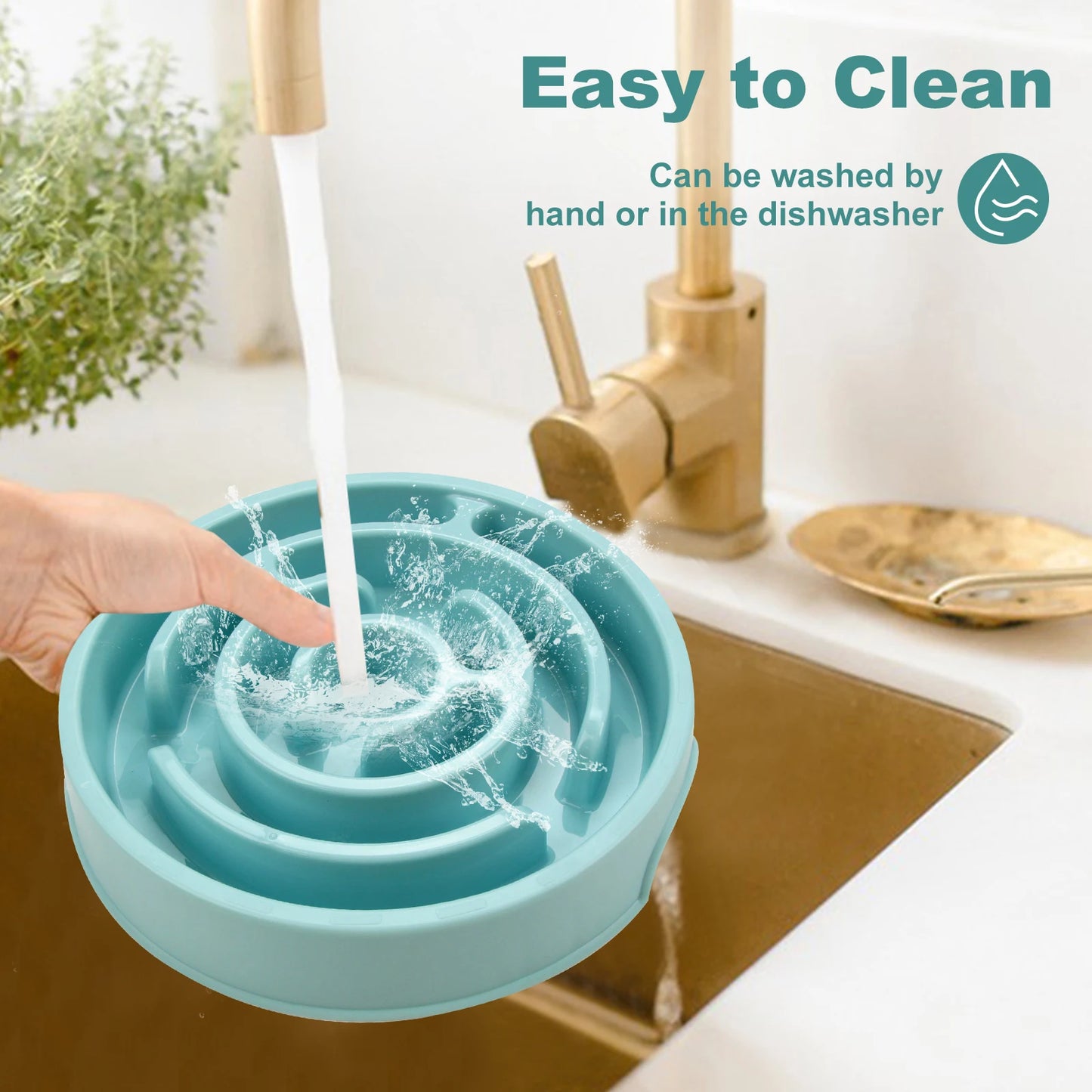 Slow-Down Feeder Bowl