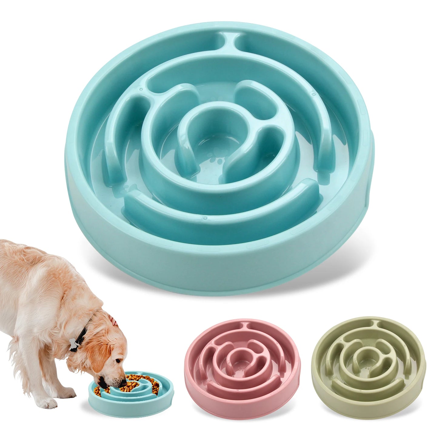 Slow-Down Feeder Bowl